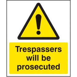 Trespassers Will be Prosecuted