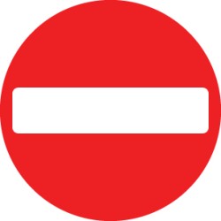 No Entry - Class RA1