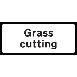 Grass Cutting Supplementary Plate - Class RA1
