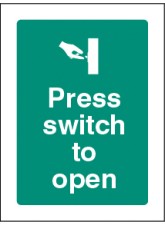 Press Switch to Open