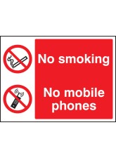 No Smoking- No Mobile Phones