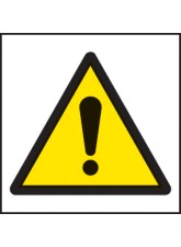 ! - Warning - Exclamation Symbol