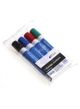 Dry Wipe Markers (Pack of 4 Colours)