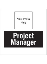 Project Manager - Your Photo Here - Add a Logo - Site Saver