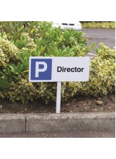 Parking Director - Verge Sign c/w 800mm Post