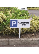Parking - Customers Only - Verge Sign