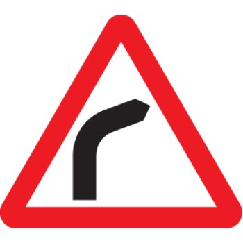 Bend Ahead - Right - 
