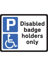 Disabled Badge Holder Class RA1