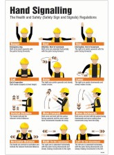 Hand Signalling Regulations - Poster