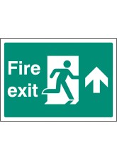 A4 Fire Exit Up