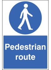 Pedestrian Route - Floor Graphic