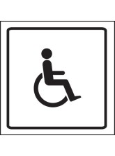 Disabled Symbol - Visual Impact Sign
