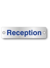 Reception - Visual Impact - Aluminium Door Sign