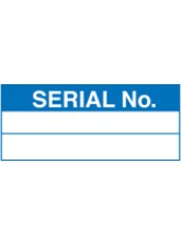 Serial Number Labels (Roll of 100)