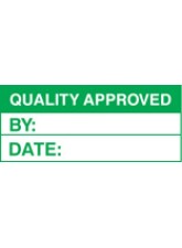 Quality Approved - Labels (Roll of 100)