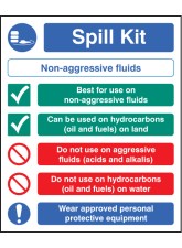 Spill Kit Multi-Message - Non-Aggressive Fluids
