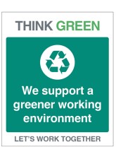 Think Green - We Support Greener Working