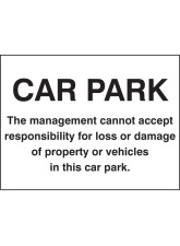 Car Park Disclaimer