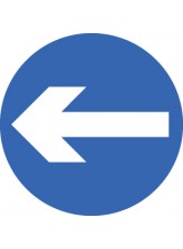 Direction Arrow Left / right - Class R2 Permanent 