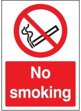A4 No Smoking