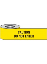 Caution Do Not Enter Barrier Tape